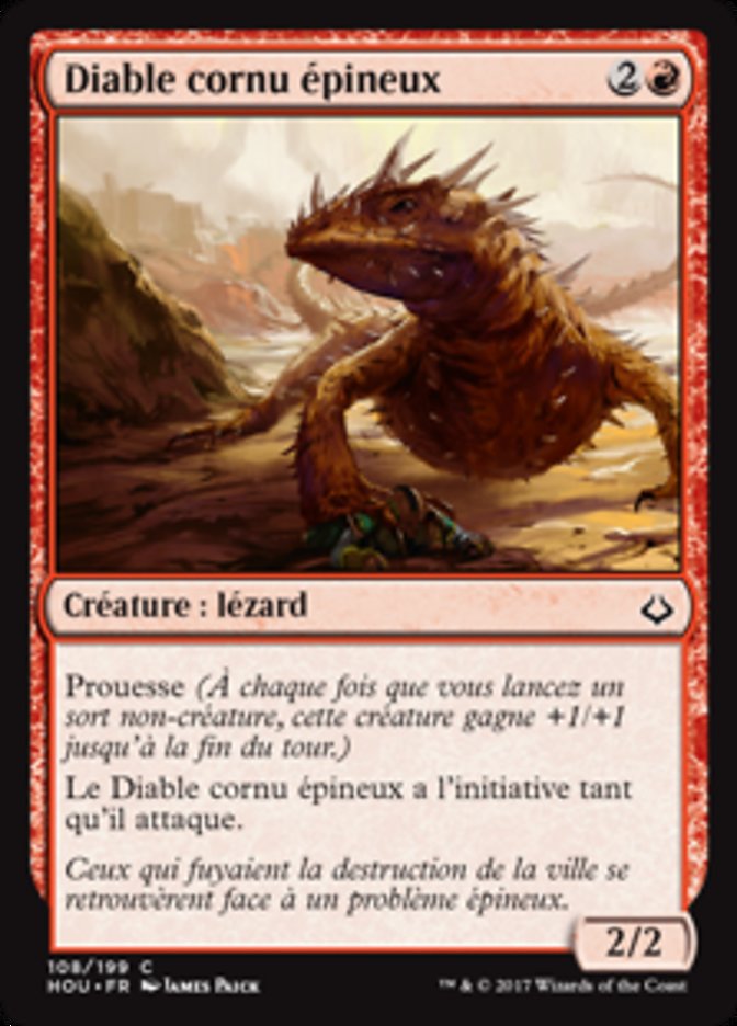 Diable cornu épineux