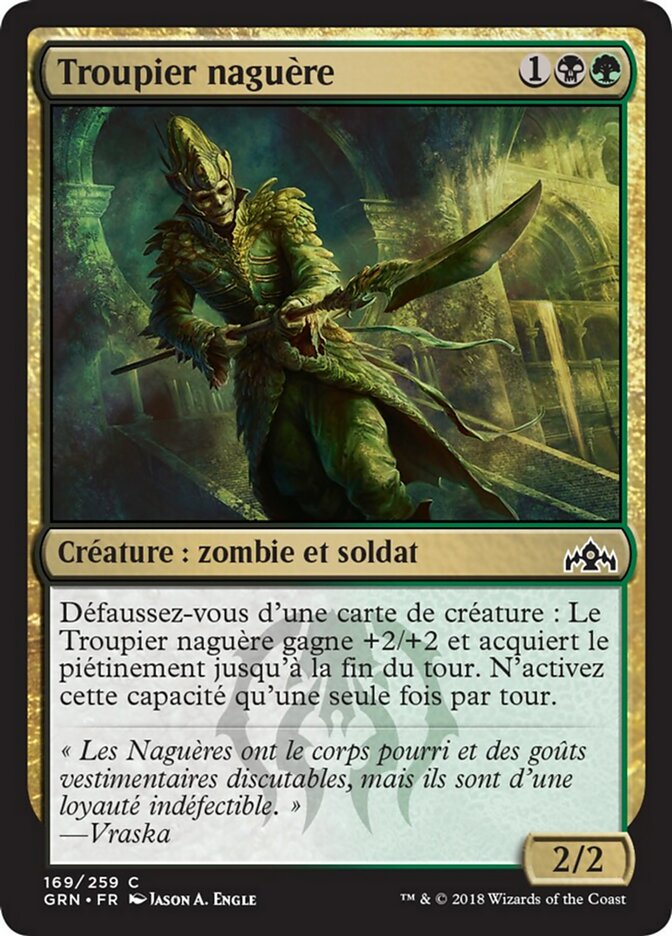 Troupier naguère