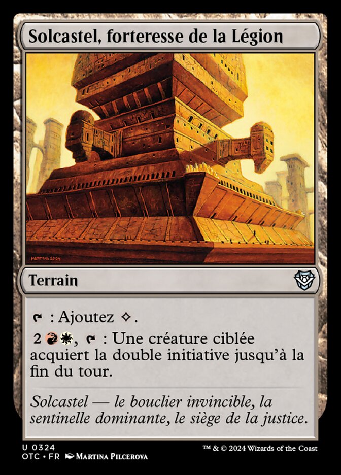 Solcastel, forteresse de la Légion