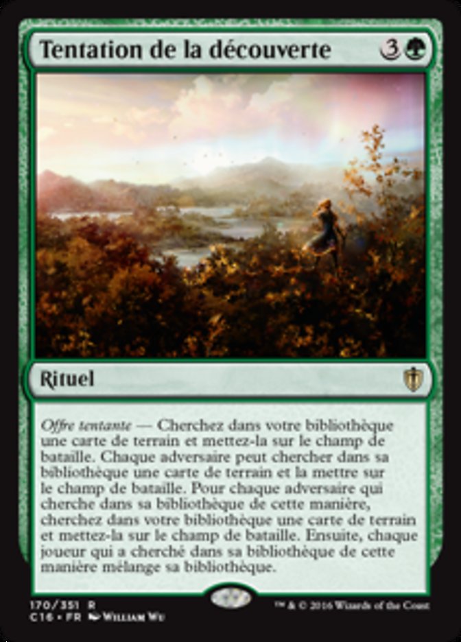 Tentation de la découverte