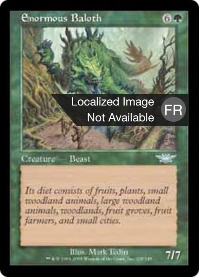 Baloth énorme