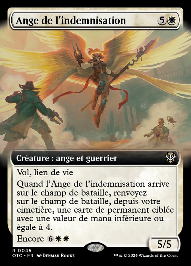 Ange de l'indemnisation