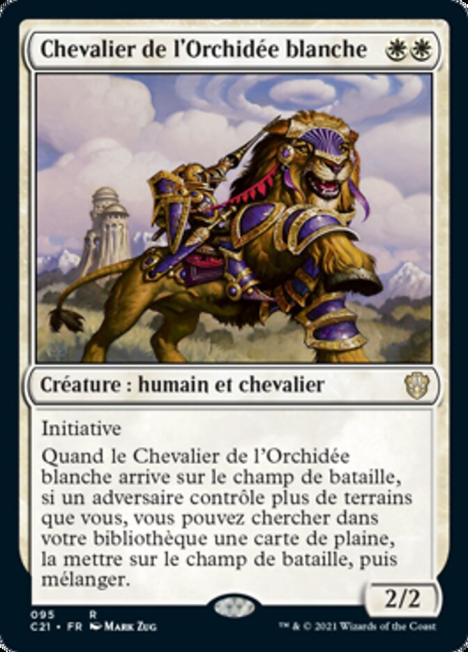 Chevalier de l'Orchidée blanche