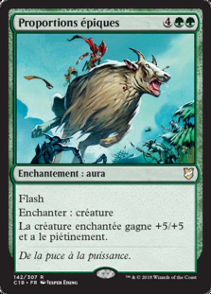 Proportions épiques