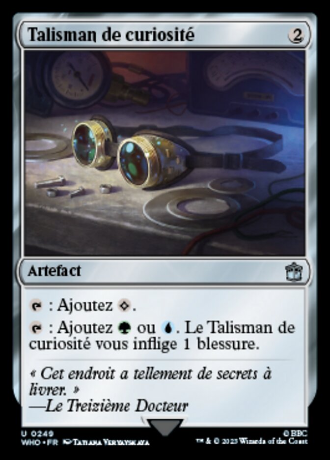 Talisman de curiosité
