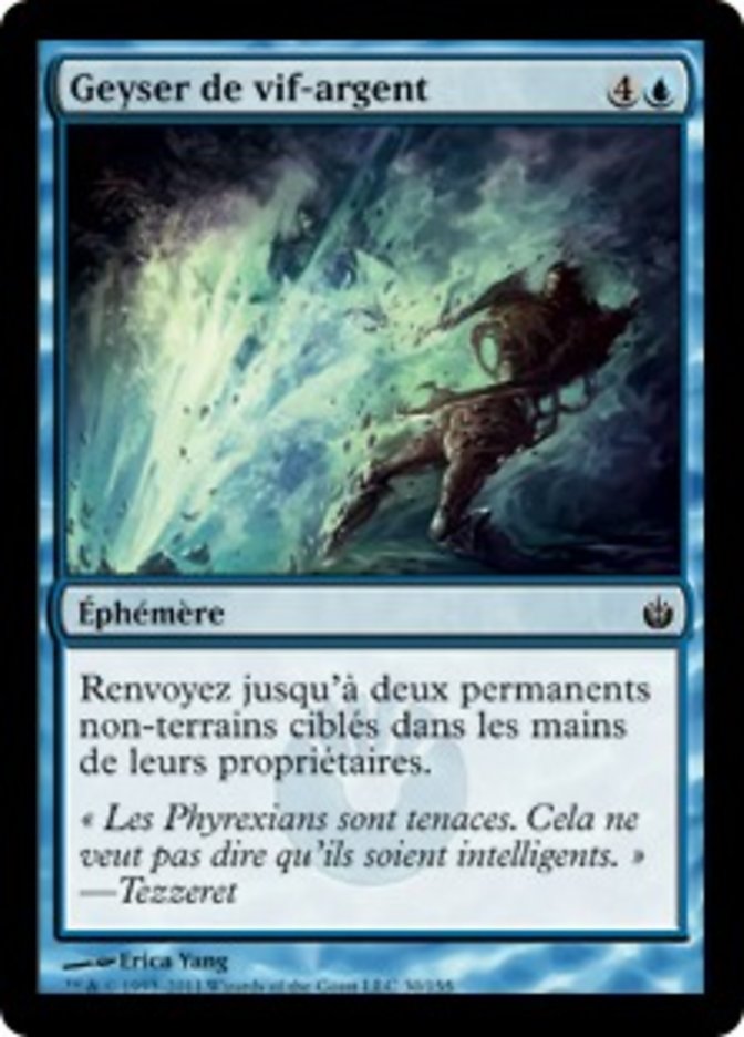 Geyser de vif-argent