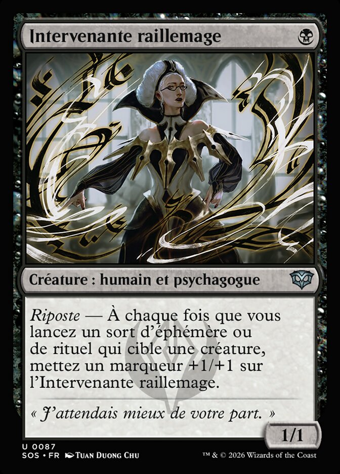 Intervenante raillemage