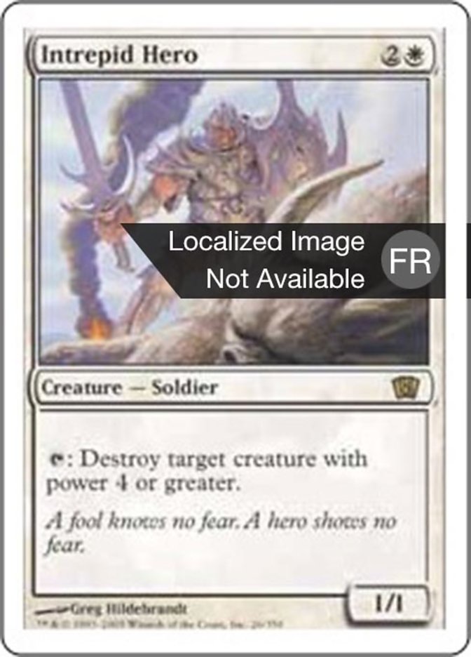 Héros intrépide