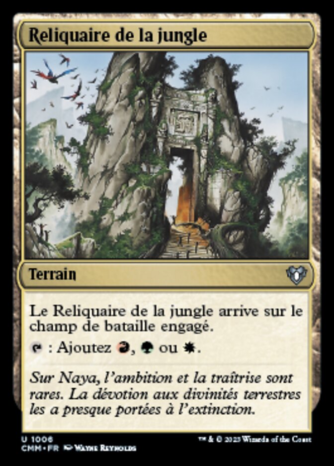 Reliquaire de la jungle