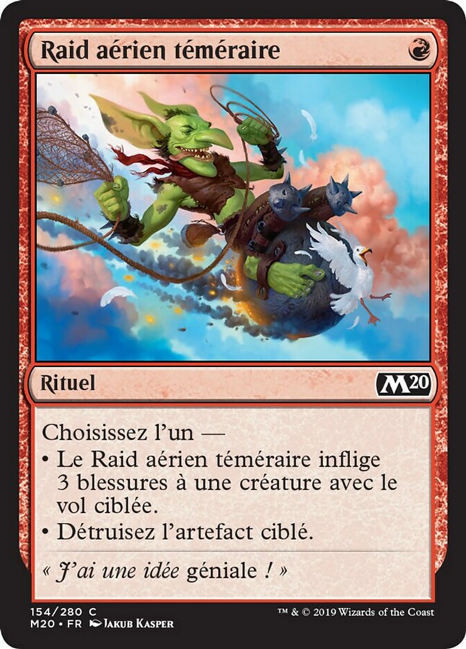 Raid aérien téméraire