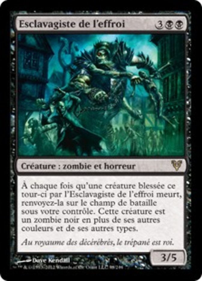 Esclavagiste de l'effroi