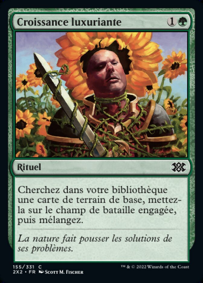 Croissance luxuriante