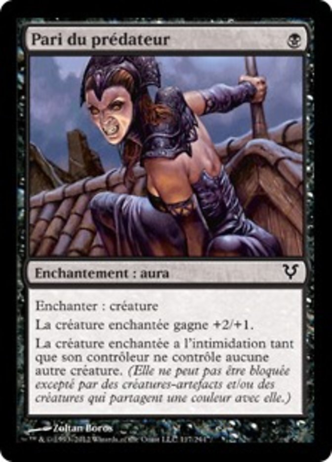 Pari du prédateur