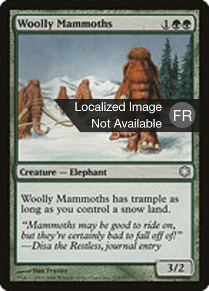 Mammouths laineux