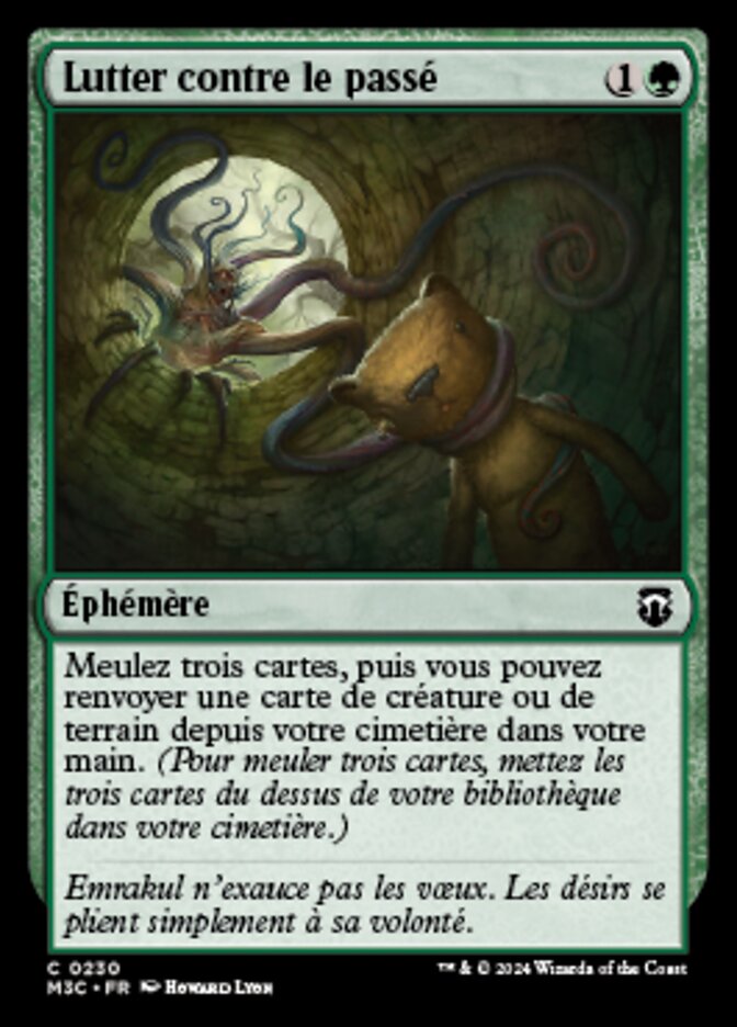 Lutter contre le passé