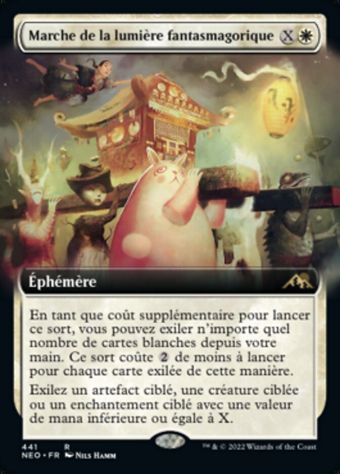 Marche de la lumière fantasmagorique