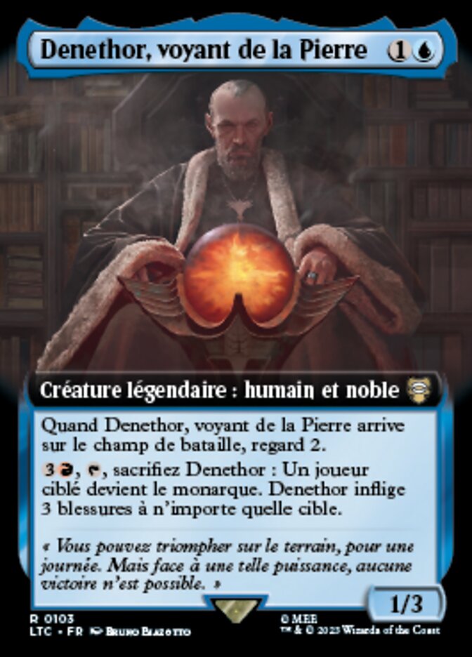 Denethor, voyant de la Pierre