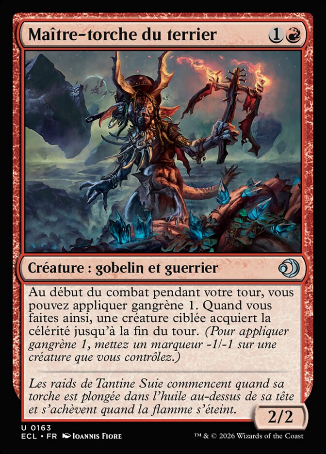 Maître-torche du terrier