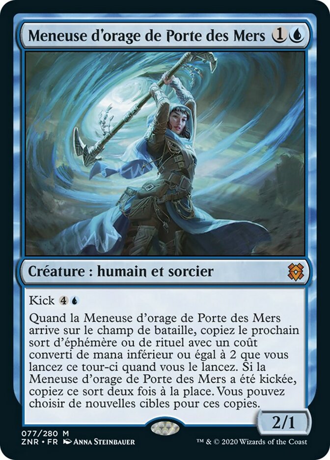 Meneuse d'orage de Porte des Mers