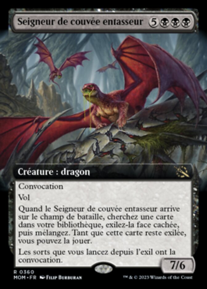 Seigneur de couvée entasseur