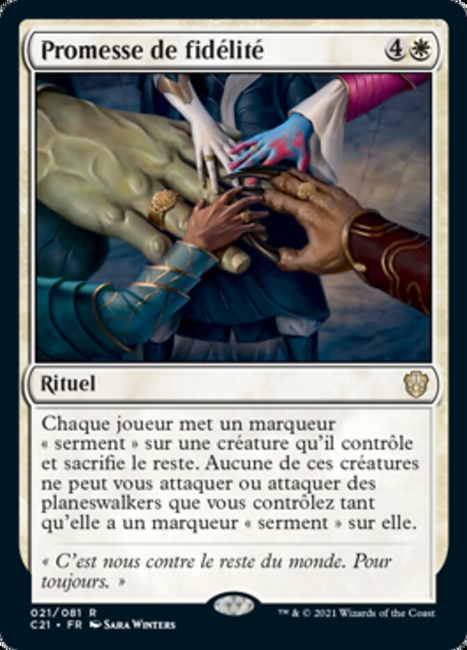 Promesse de fidélité