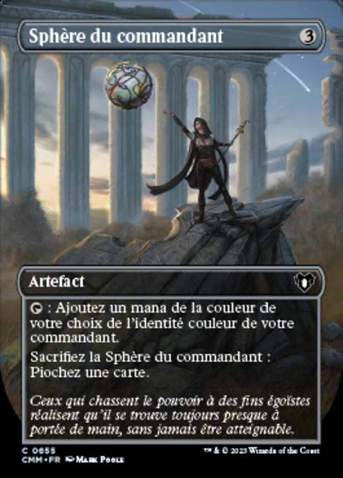 Sphère du commandant