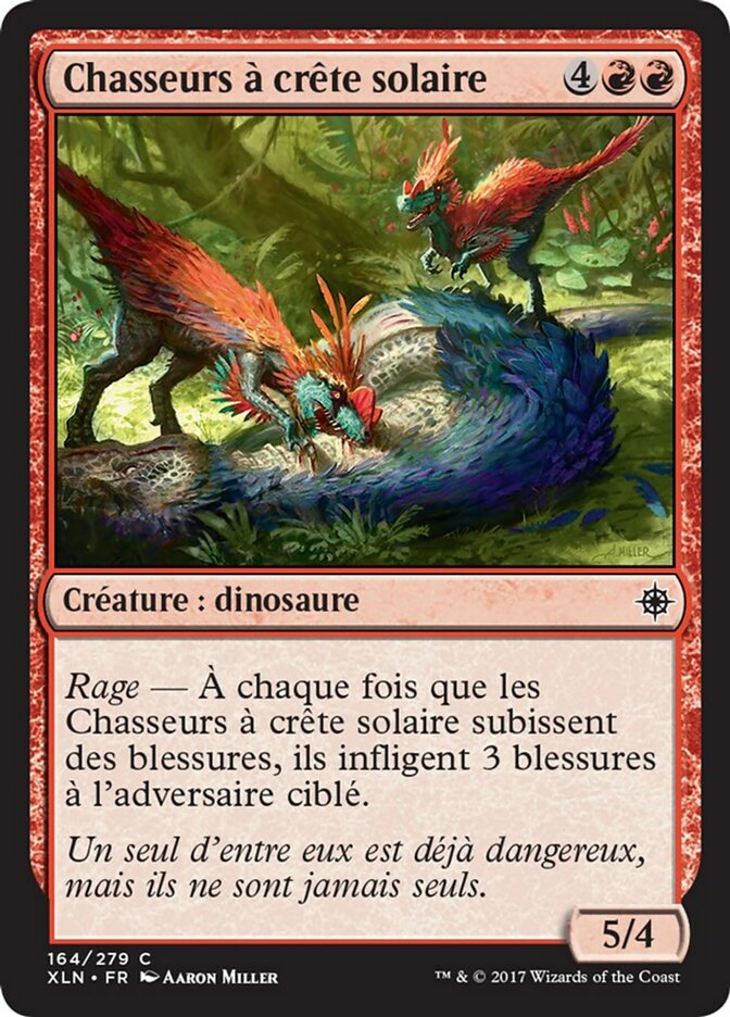 Chasseurs à crête solaire