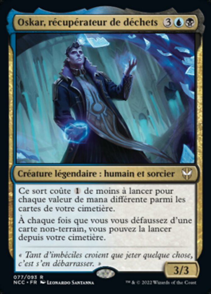 Oskar, récupérateur de déchets
