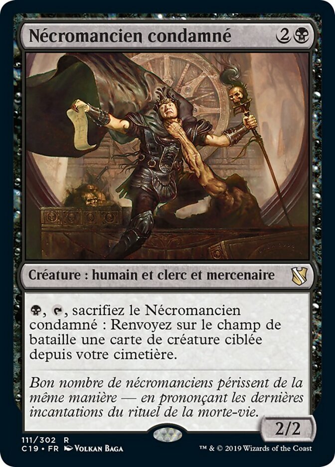 Nécromancien condamné