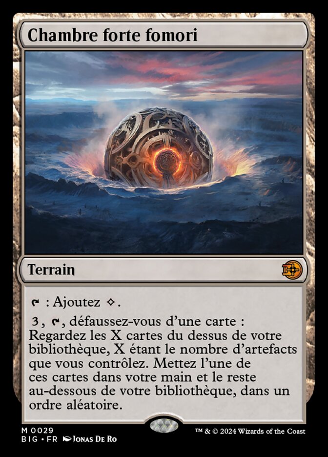 Chambre forte fomori