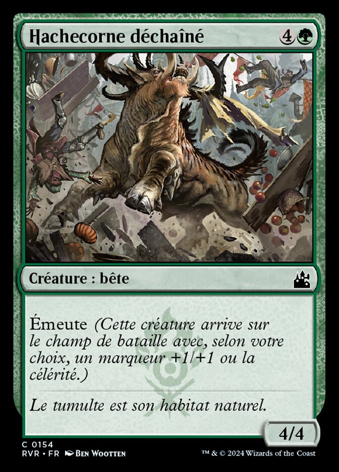 Hachecorne déchaîné