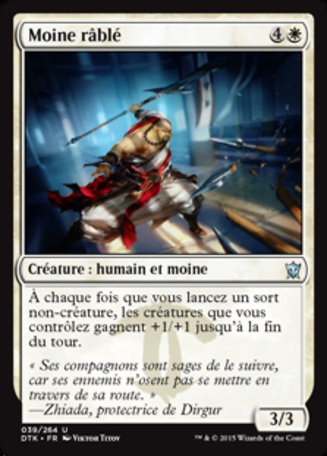Moine râblé