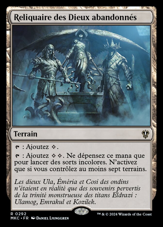 Reliquaire des Dieux abandonnés