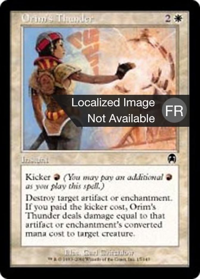 Tonnerre selon Orime