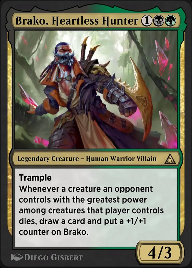 Brako, Heartless Hunter