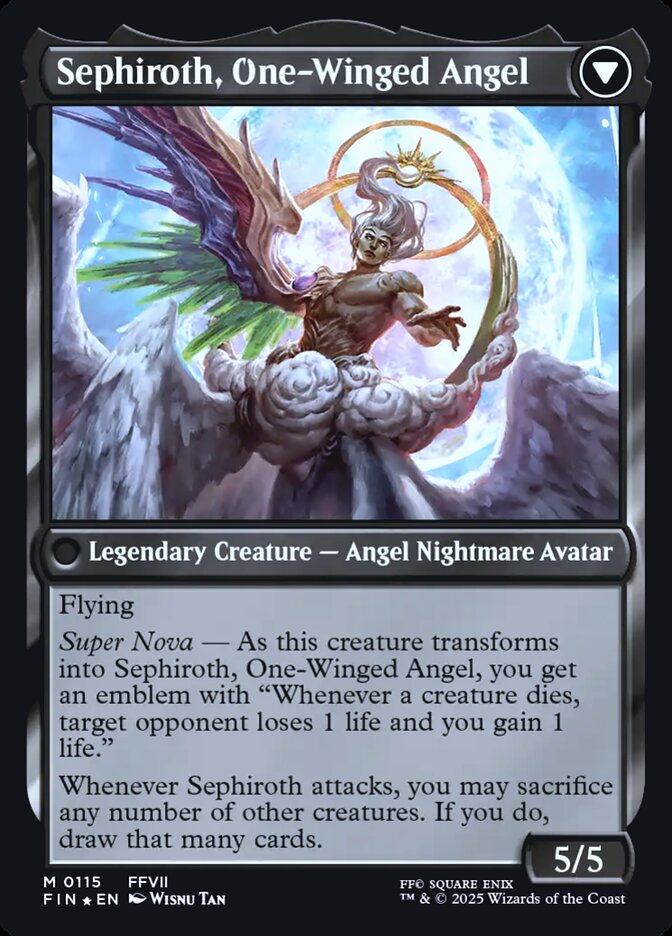 Sephiroth, Fabled SOLDIER // Sephiroth, One-Winged Angel