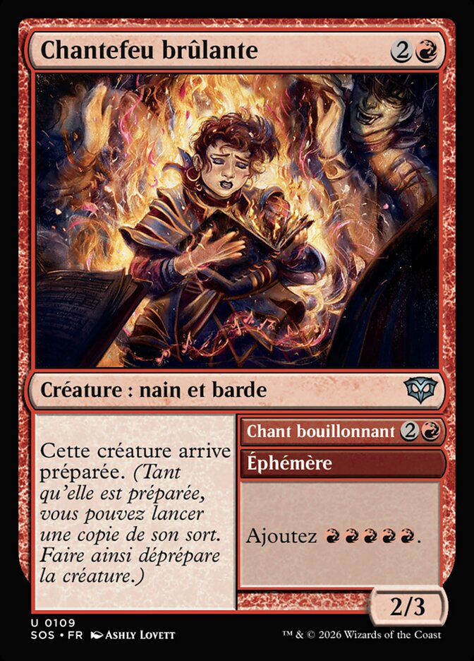 Chantefeu brûlante