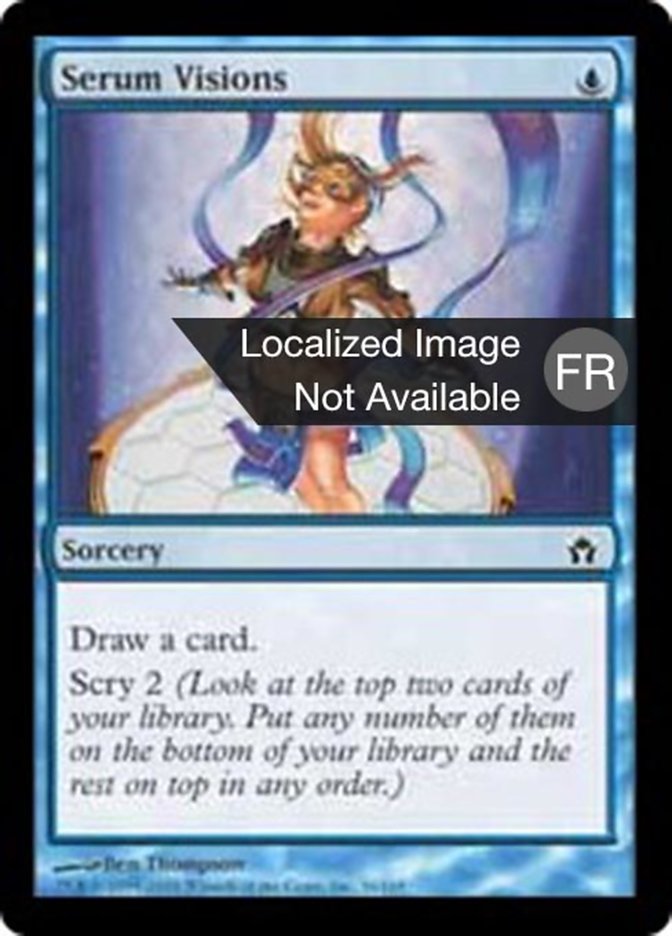 Visions nées du sérum