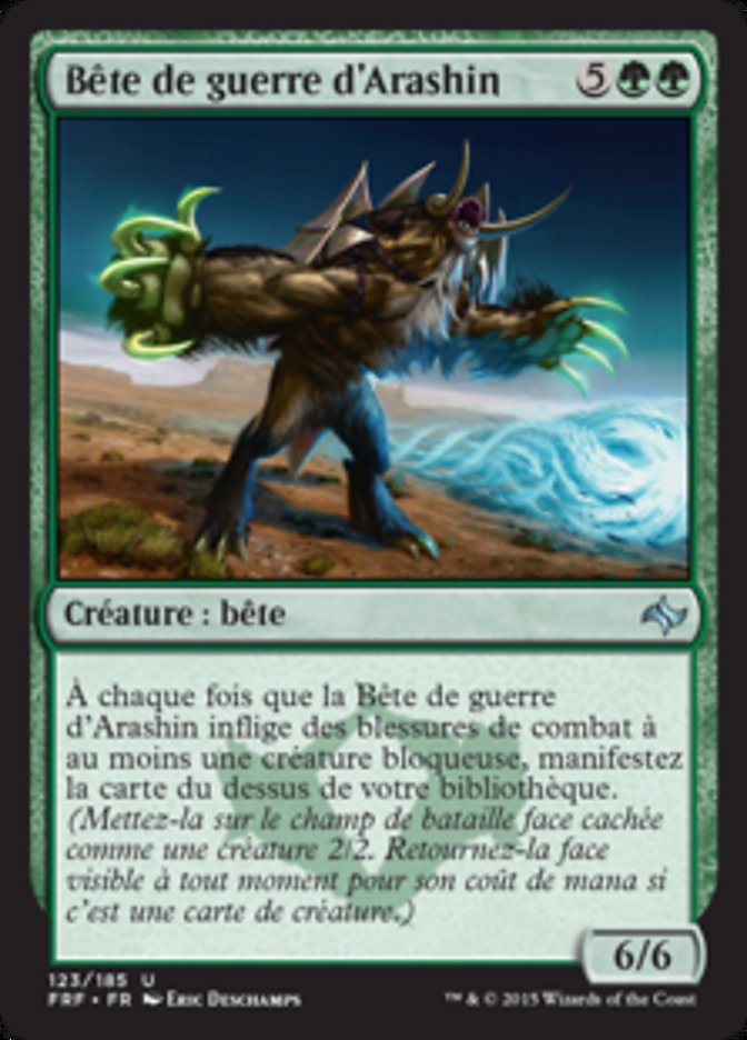 Bête de guerre d'Arashin