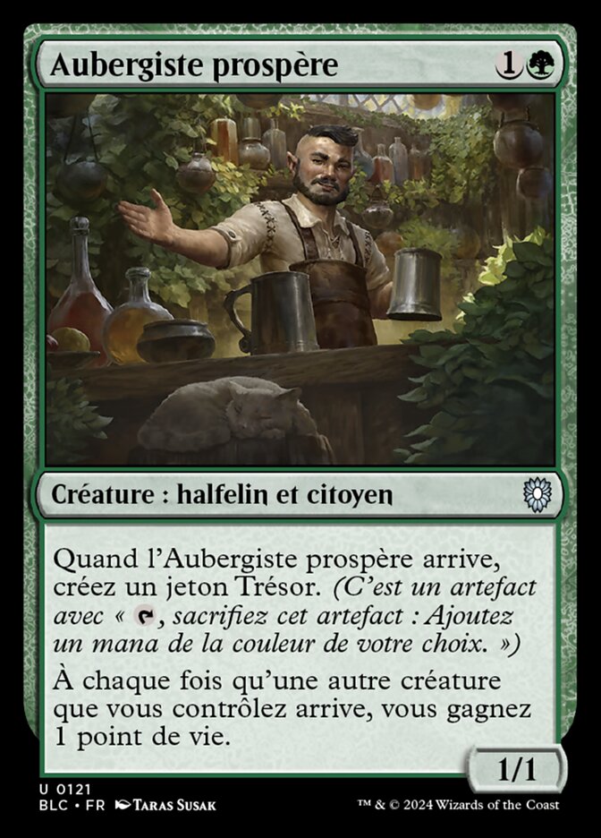 Aubergiste prospère