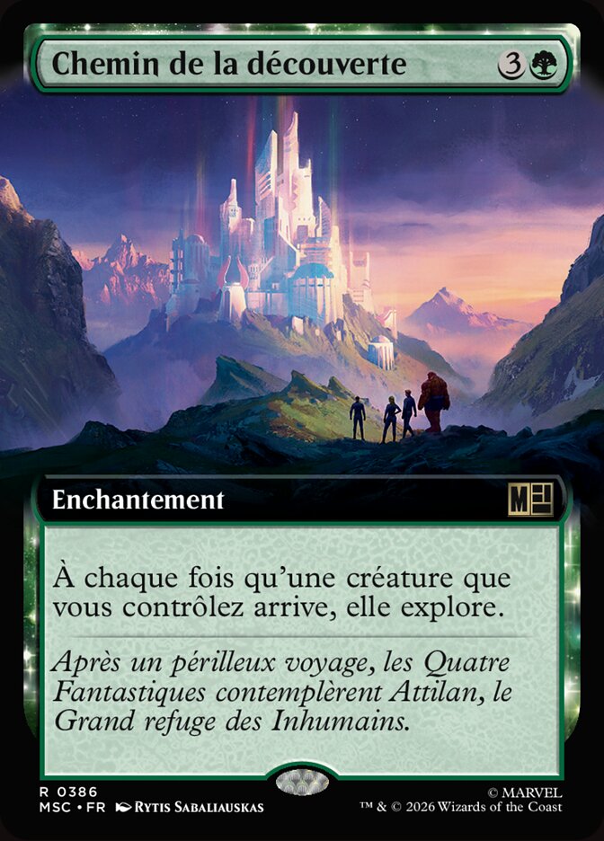 Chemin de la découverte