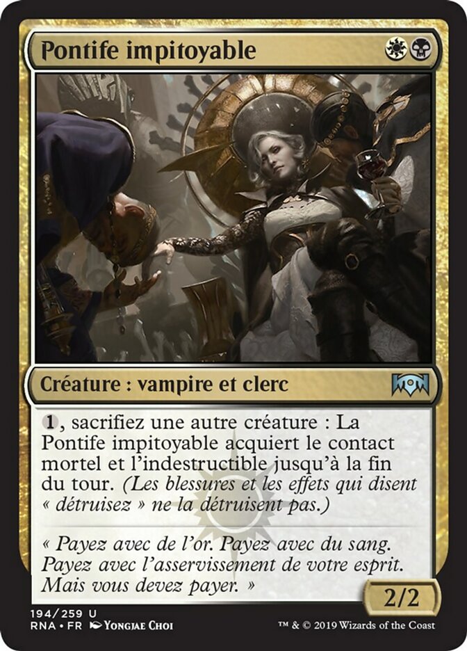 Pontife impitoyable