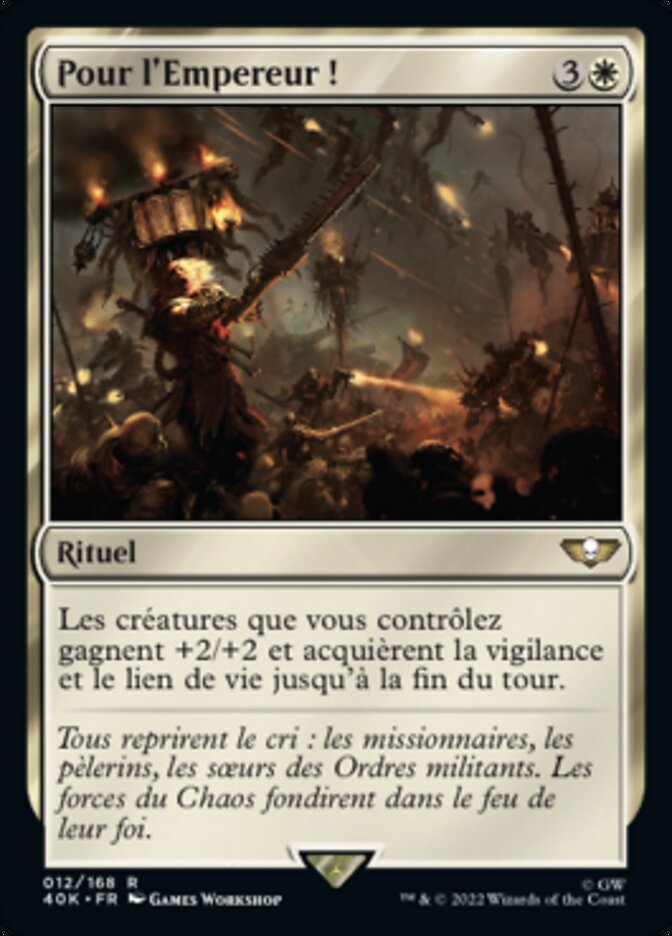 Pour l'Empereur !