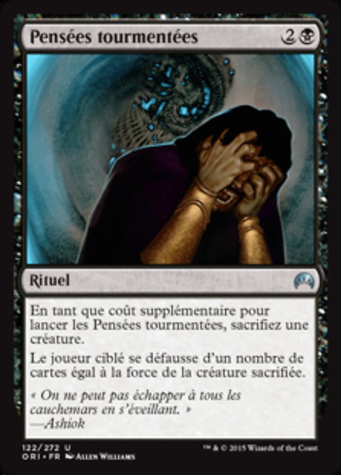 Pensées tourmentées