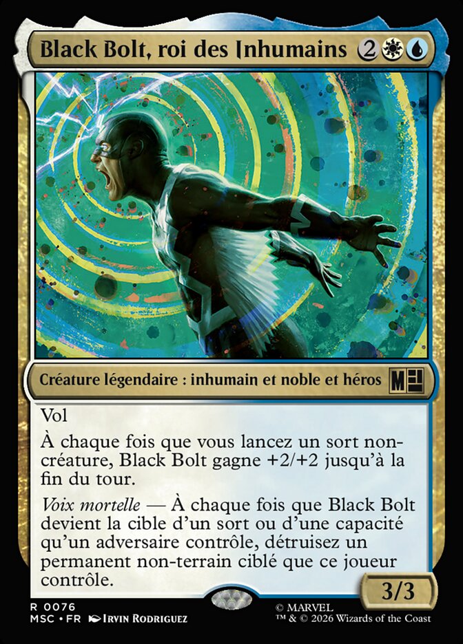 Black Bolt, roi des Inhumains
