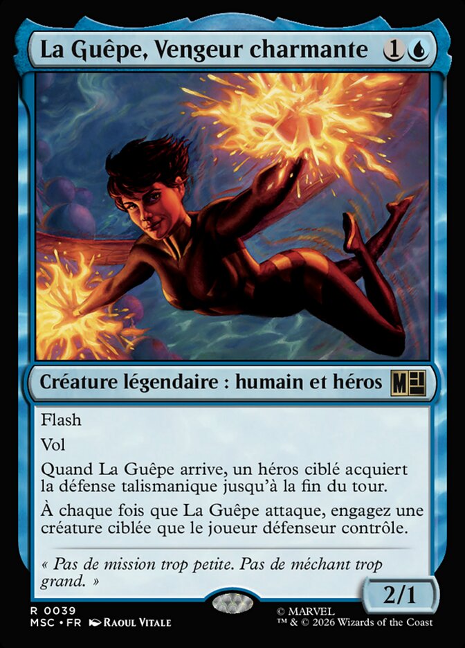 La Guêpe, Vengeur charmante