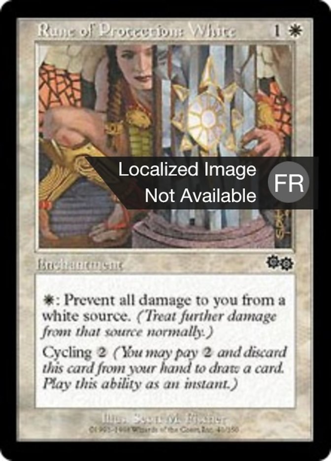 Rune de protection : Blanc