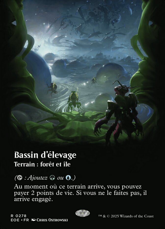Bassin d'élevage