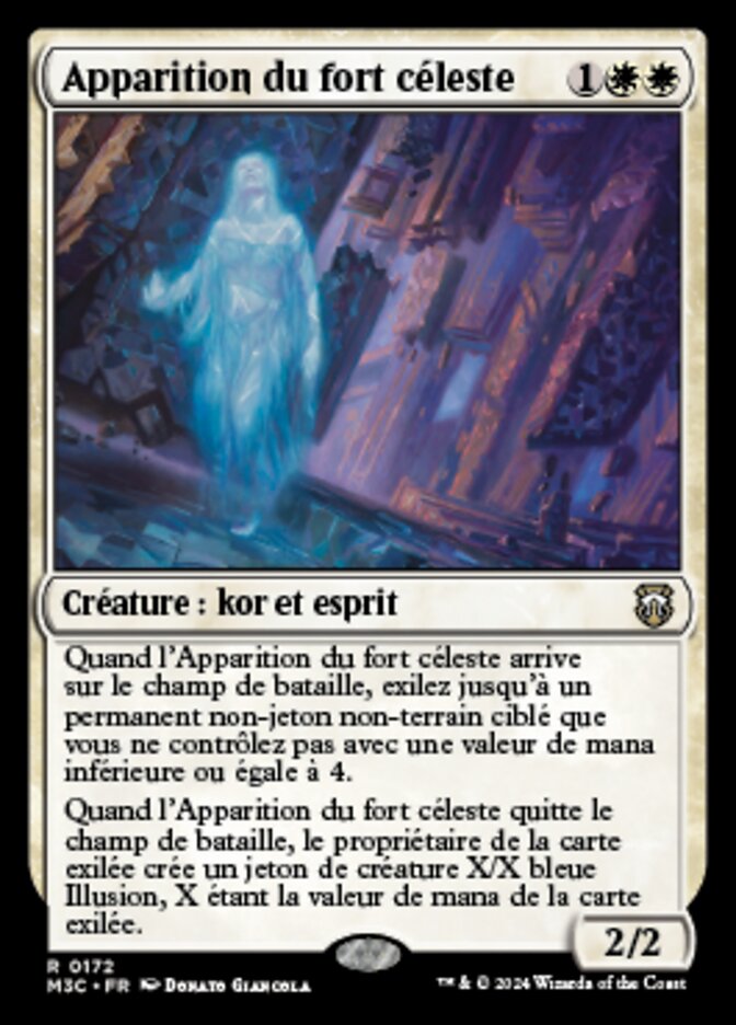 Apparition du fort céleste