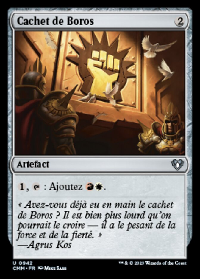 Cachet de Boros